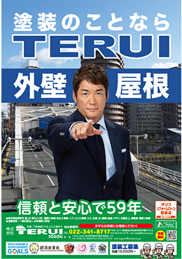 株式会社TERUI 利用例 チラシ